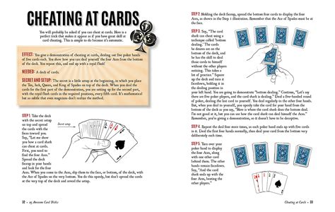 printable card trick instructions.